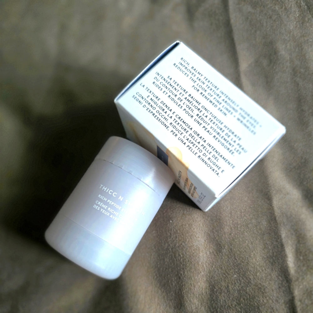 NEW! Fenty Skin Thicc N Smooth Rich Peptide Eye Cream 15 ml - Picture 5 of 8
